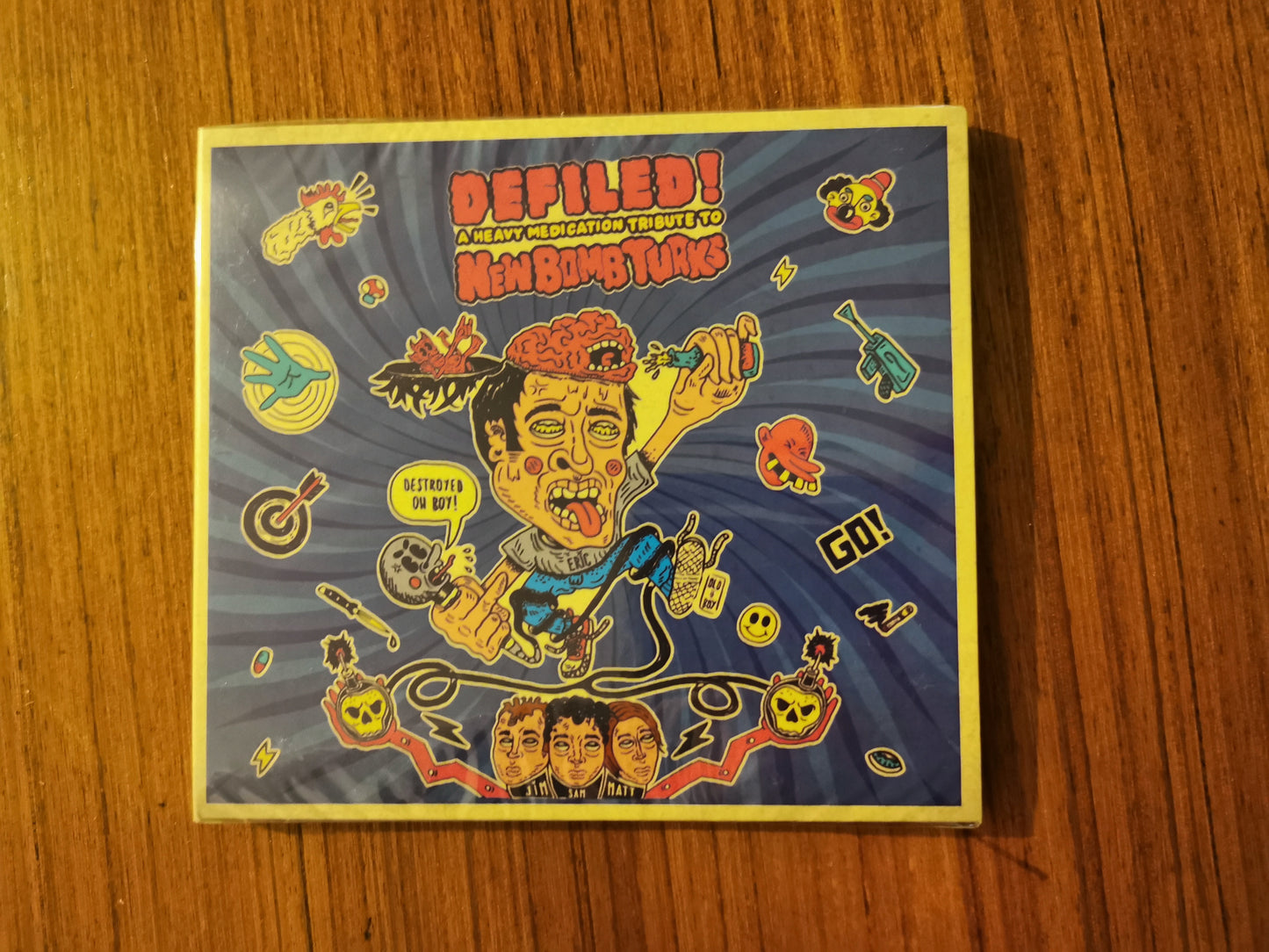 Defiled: A Heavy Medication Tribute to New Bomb Turks - Black Vinyl LP + Bonus CD